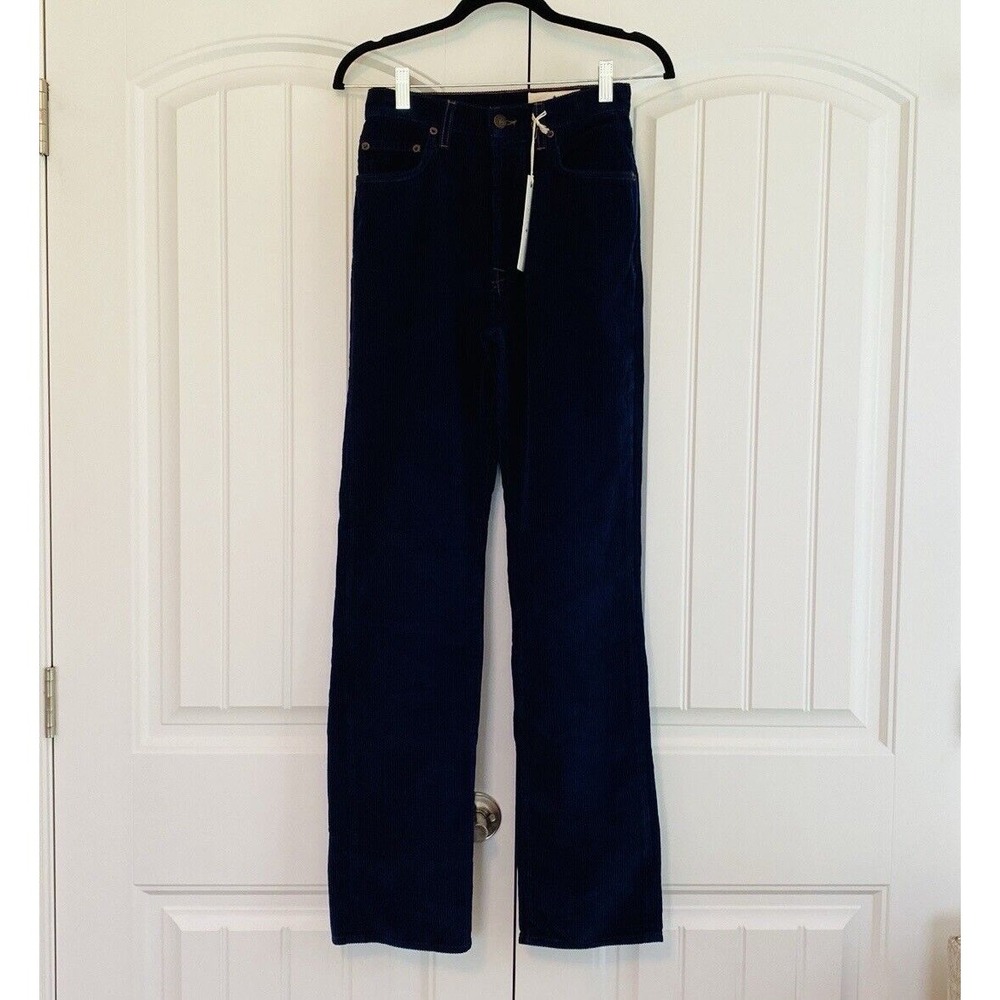 Imogene + Willie Women's Amelia Blue Corduroy Pants‎ Size 26
